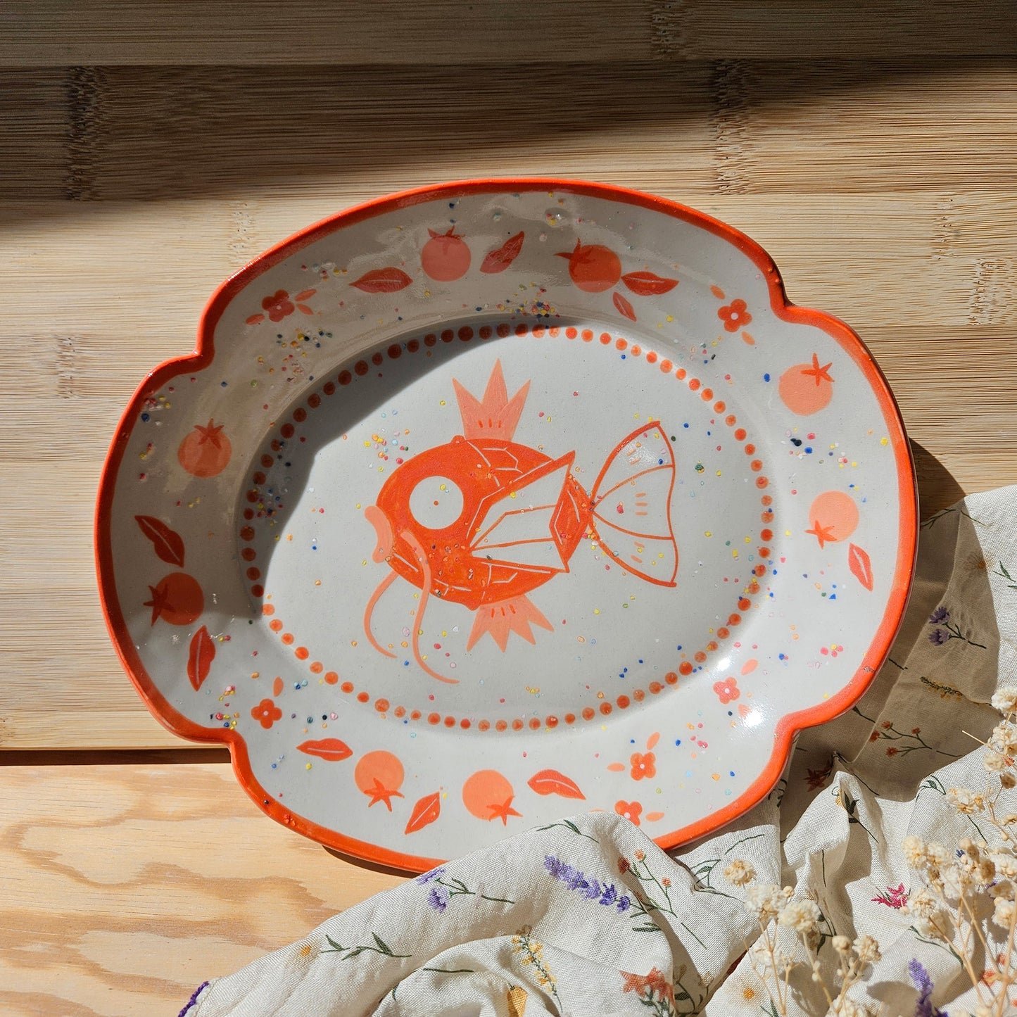 Magikarp & Speckles • Serving Platter