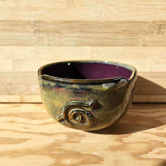 Leaf Bowl • Violet